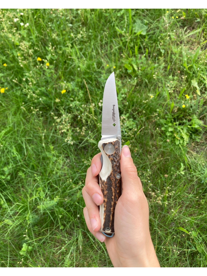 Maloja Klappmesser Rothirsch - Bild 5