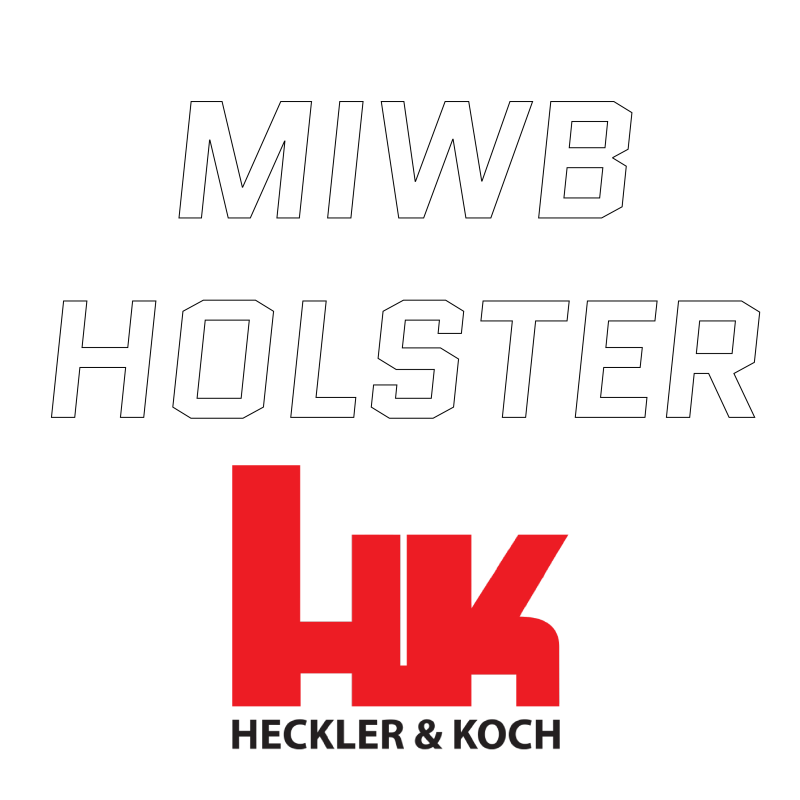MIWB Holster aus KYDEX für Heckler & Koch Pistolen